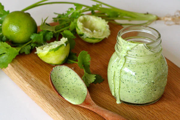 Creamy Coriander and Lime Yoghurt Dressing