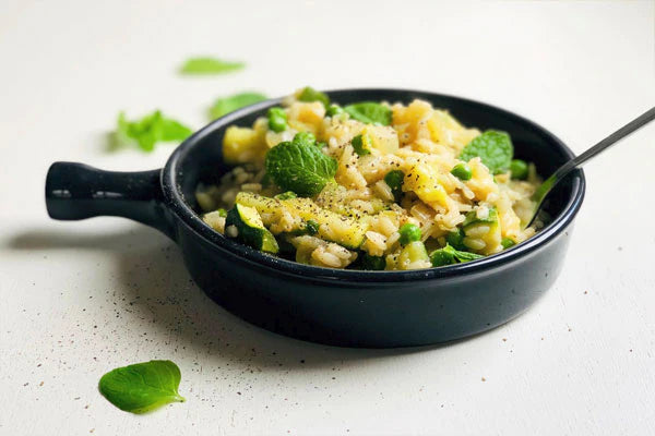 Lean Green Minty Risotto