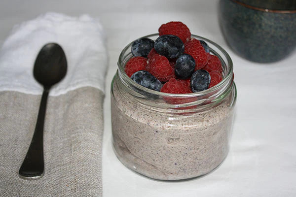 Overnight Berry Chia Parfait