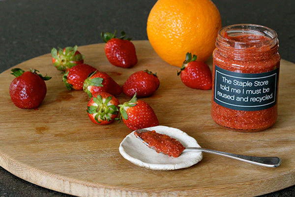 Strawberry, Orange and Vanilla Chia Jam