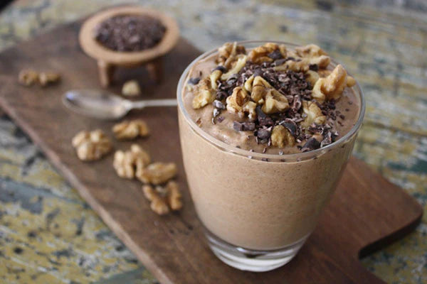 Walnut Brownie Breakfast Mousse/Smoothie