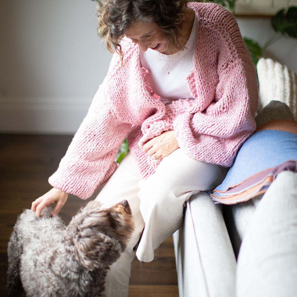 Amy Crawford and her dog Wilson