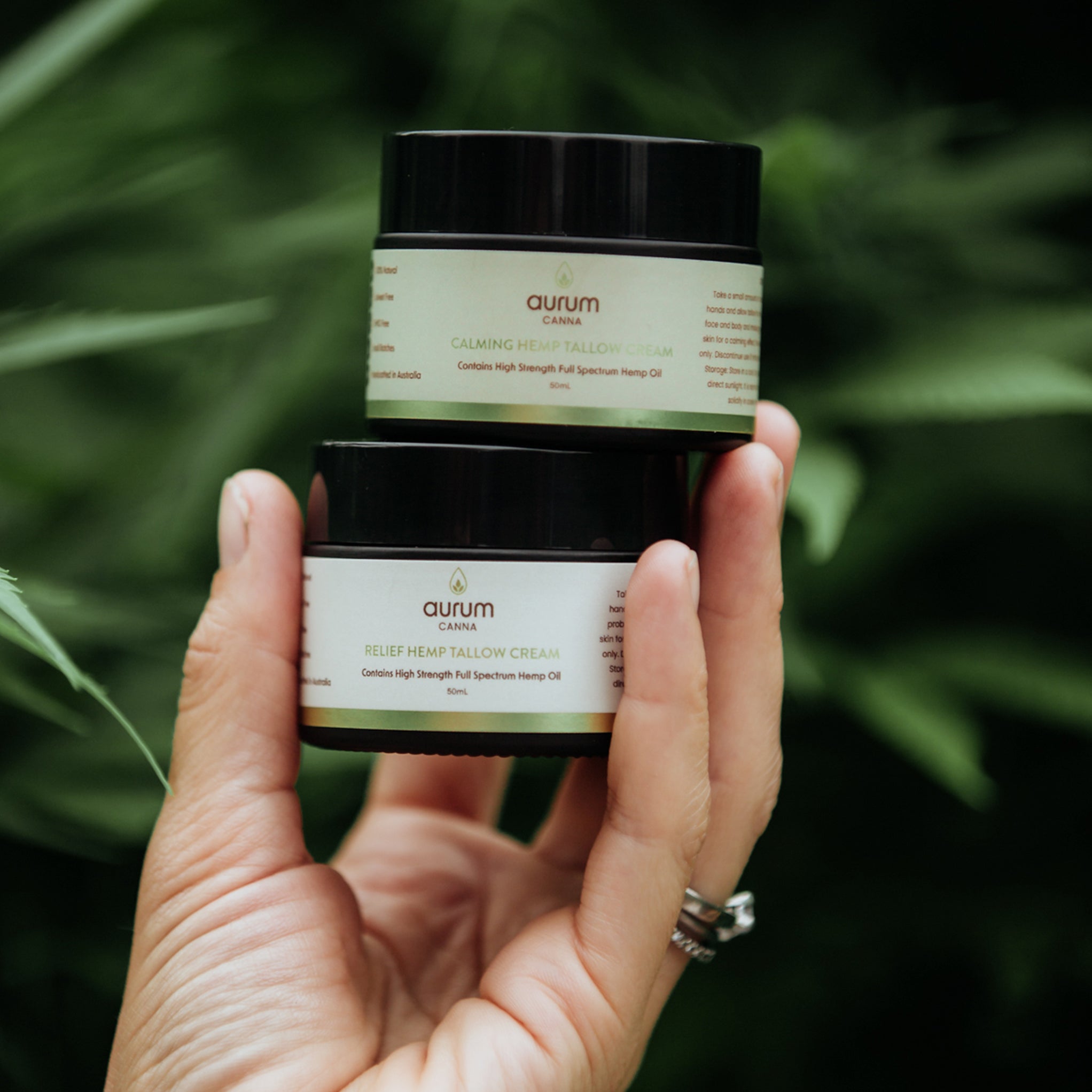 Aurum Hemp Tallow Creams
