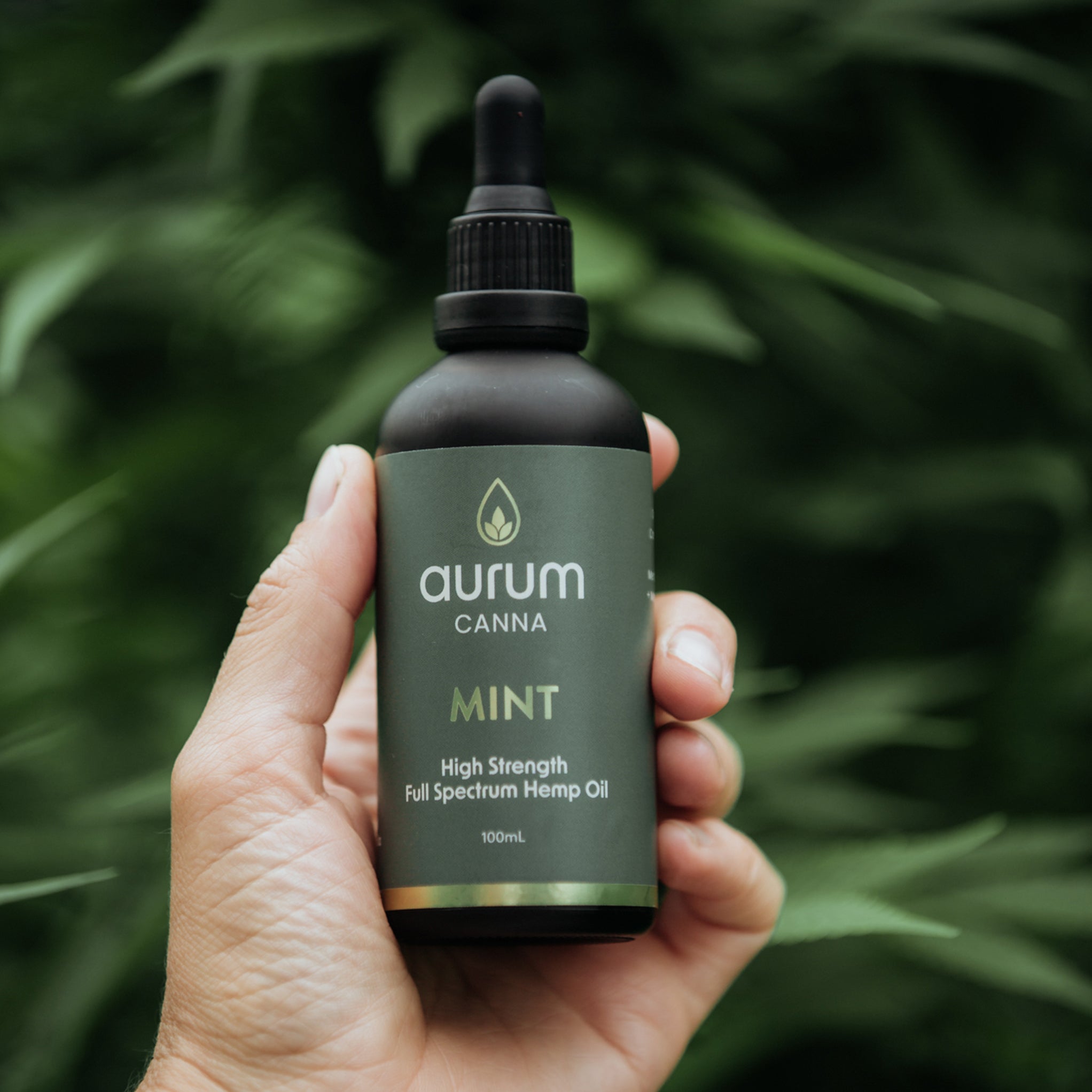 Aurum High Strength Hemp Oil - Mint