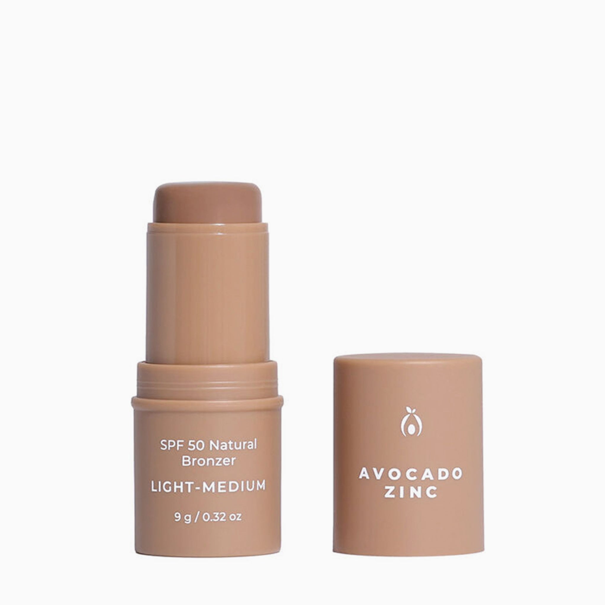 Avocado Zinc SPF 50 Natural Bronzer - Light-Medium
