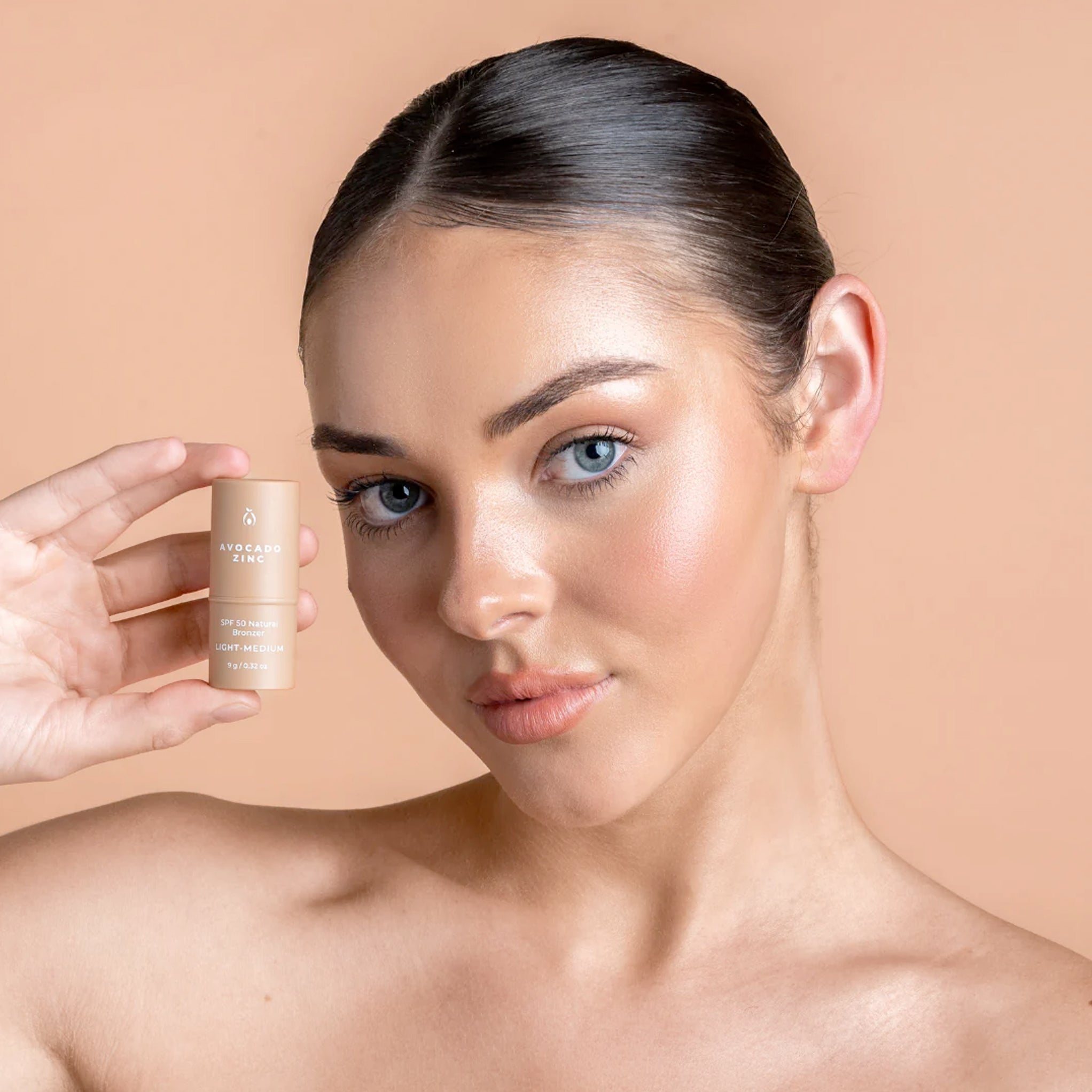 Avocado Zinc SPF 50 Natural Bronzer - Light-Medium