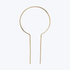 Ivy Muse Circle Brass Plant Stake 