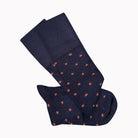 Tightology Midnight 'Dotty' Merino Wool Knee Length Socks 