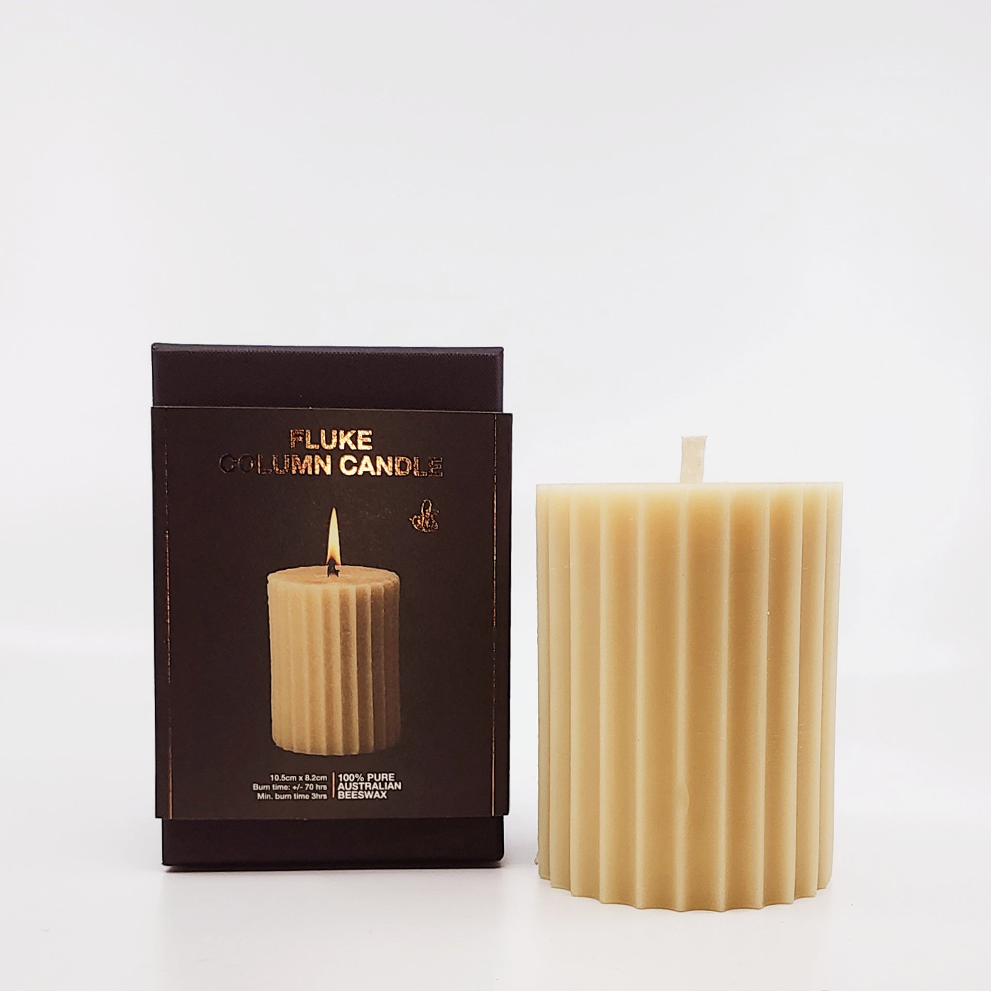 Queen B Fluke Column Candle