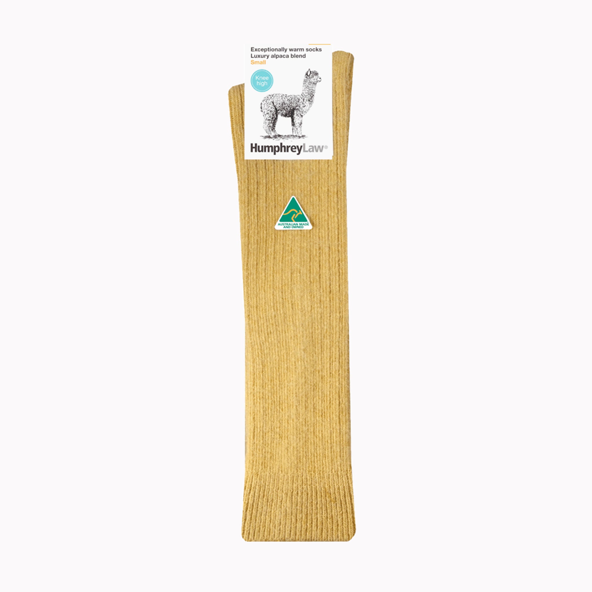 Humphry Law Knee High Empire Yellow Socks