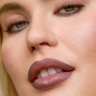 Model wearing Aleph Eye/Lip Multi-Liner: Fig