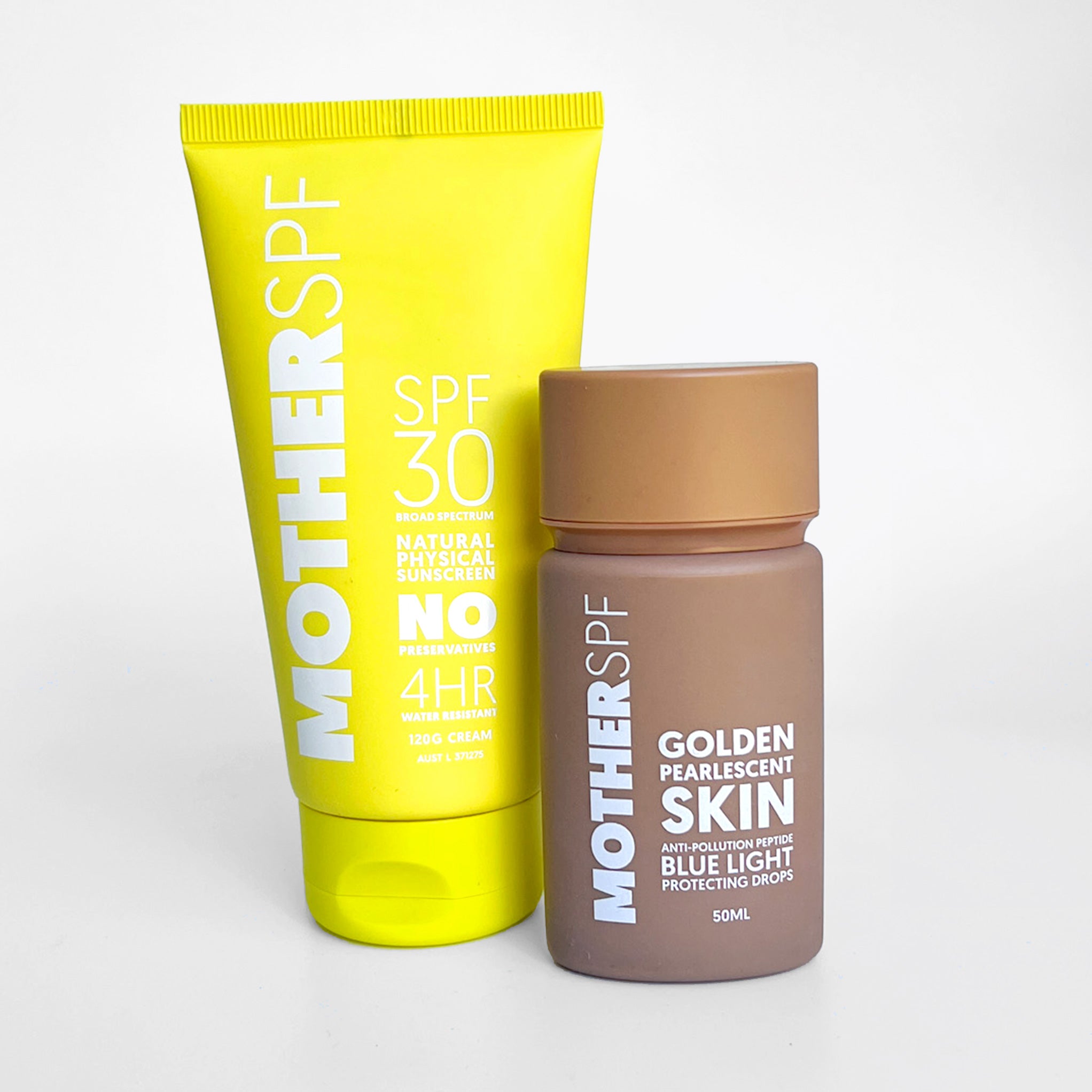 Mother SPF products