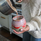 Ceramic Hug Mug - Pink