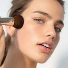 Model using Aleph Vegan Powder Brush