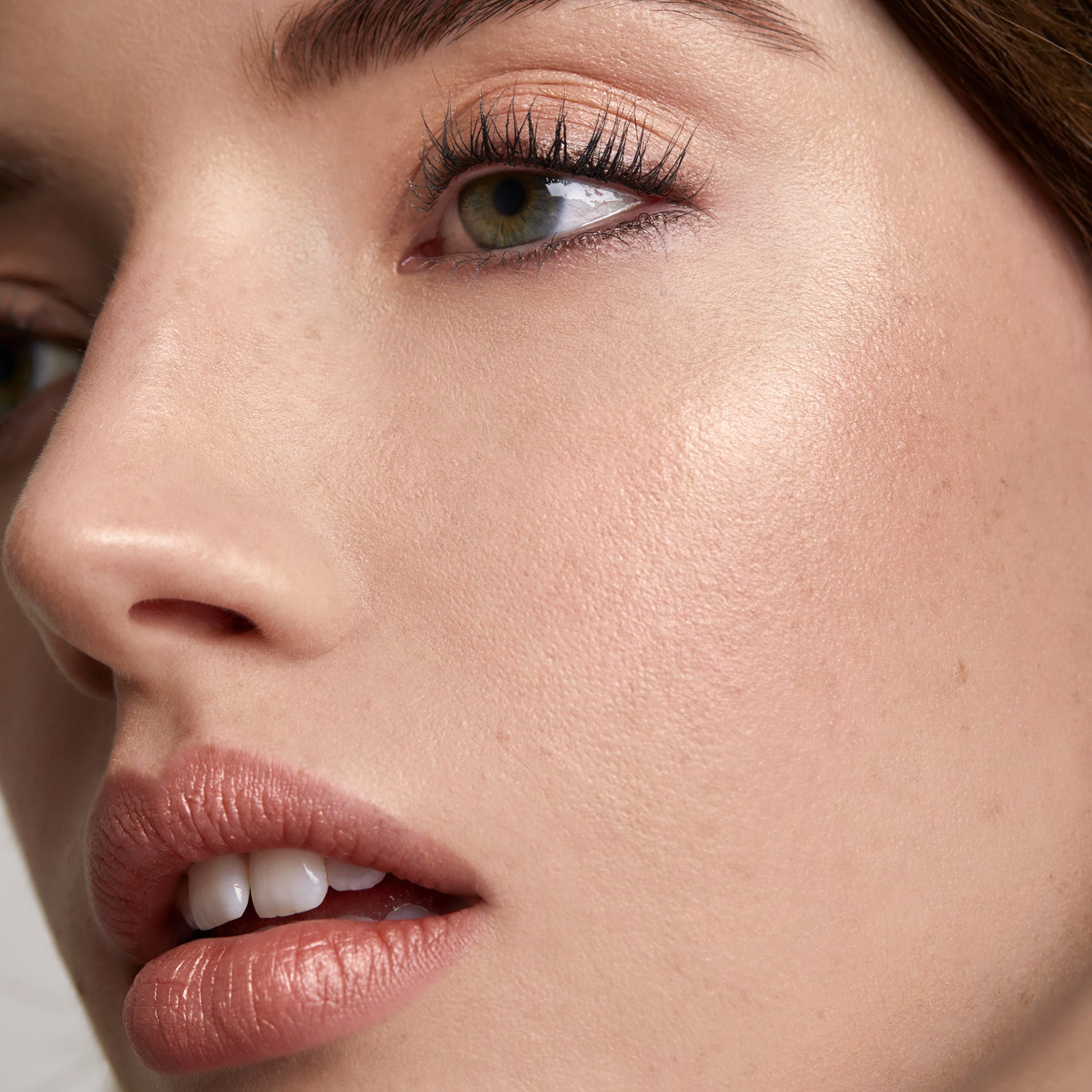Model wearing Aleph Radiance Balm Moon