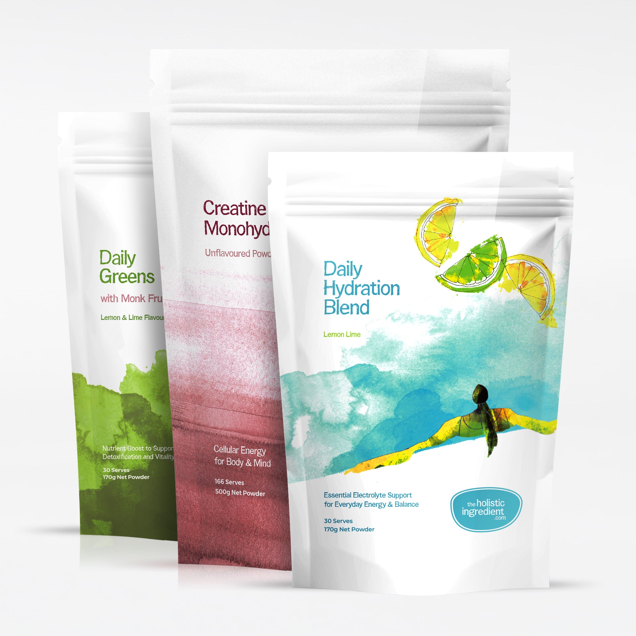 Active Essentials Bundle - Lemon Lime