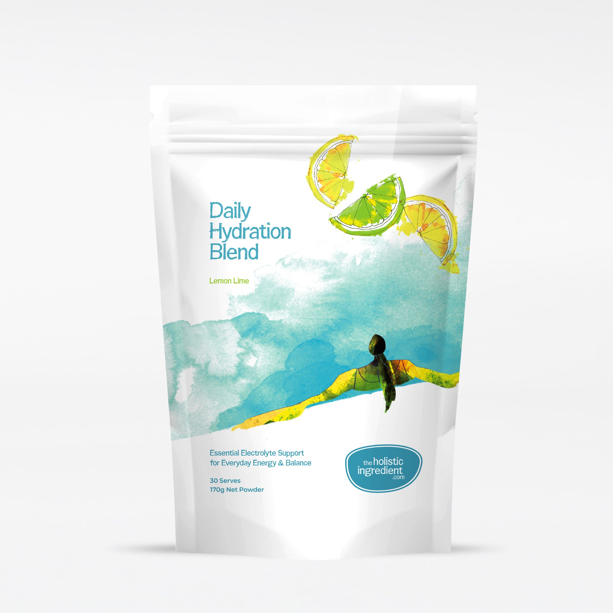 The Holistic Ingredient Daily Hydration Blend - Lemon Lime