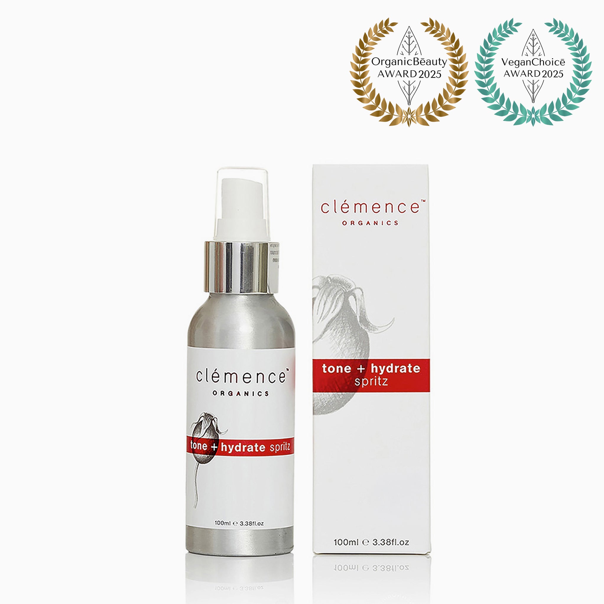 Clémence Organics Tone & Hydrate Spritz - 100 ml