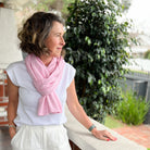 Amy wearing a Cotton Topper in Bermuda