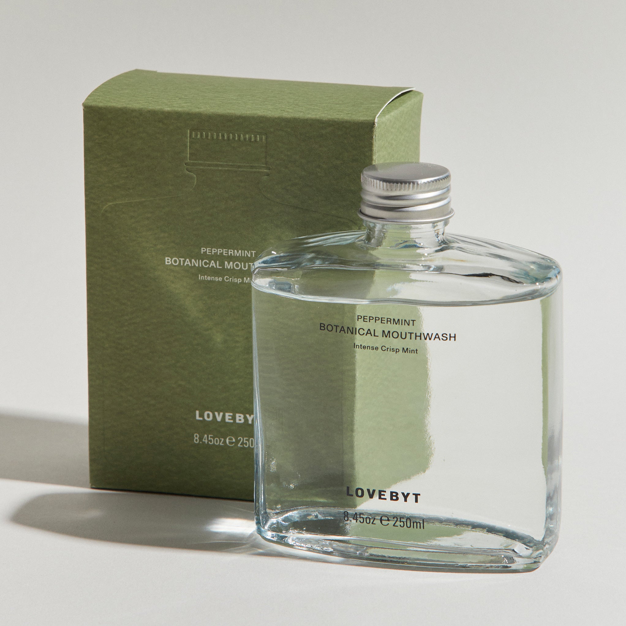 LoveByt Peppermint Botanical Mouthwash