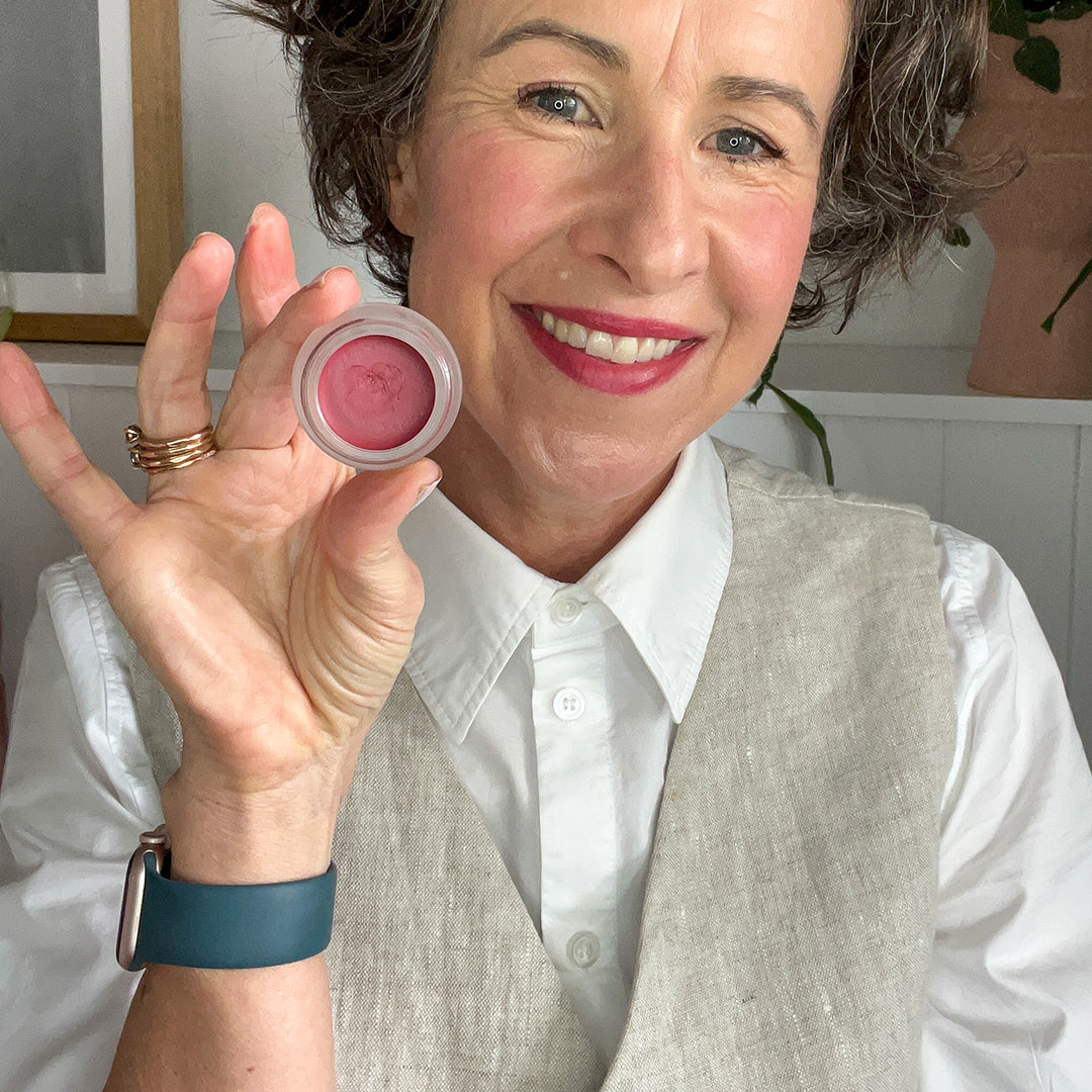 Amy shares some tips on how to use Aleph Cheek/Lip Tint in Crush 