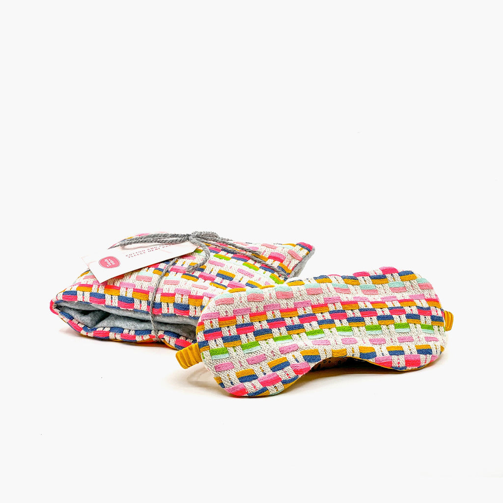 Eye Mask & Heat Pack Bundle – Mexican Inspired