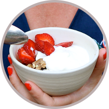 Amy Crawford - tips, just saying... Living Yoghurt.
